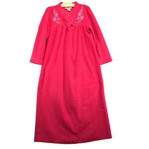 Vandemere Women's Fleece Nightgown Pullover Actual 37x52 Pink